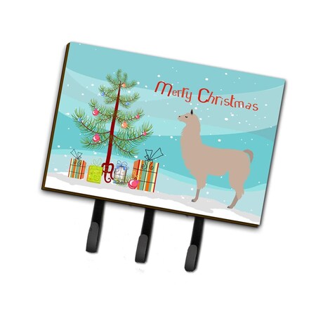 Carolines Treasures Llama Christmas Leash or Key Holder BB9283TH68